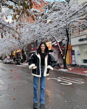 Nancy Jewel McDonie Instagram - 깜빡하구 안 올린 사진❄️