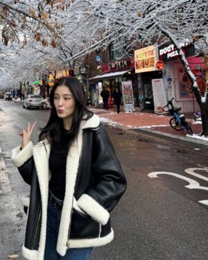 Nancy Jewel McDonie Instagram - 깜빡하구 안 올린 사진❄️