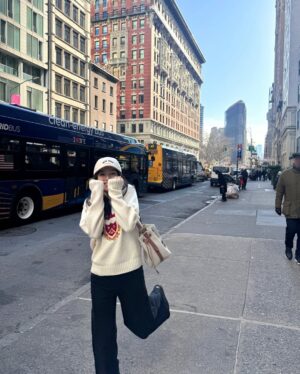 Nancy Jewel McDonie Instagram - in NY❤️