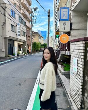 Nancy Jewel McDonie Instagram - 🗼❤️🥚🍙🍣
