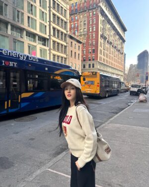 Nancy Jewel McDonie Instagram - in NY❤️