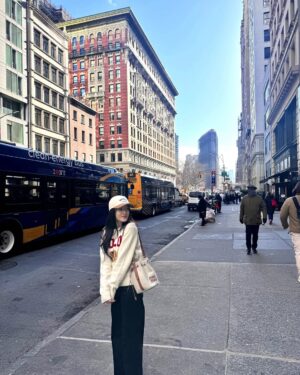 Nancy Jewel McDonie Instagram - in NY❤️