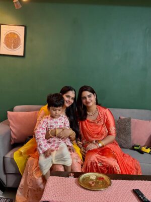 Nandini Singh Instagram - Rakshabandhan♥️🙏🏻