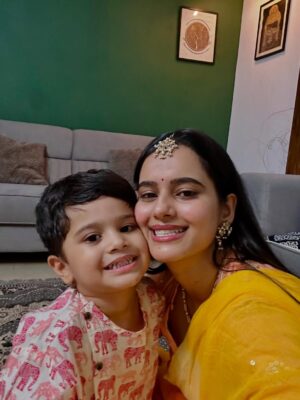 Nandini Singh Instagram - Rakshabandhan♥️🙏🏻