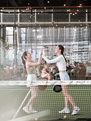 Nasya Marcella Instagram - Girl’s padel out has never been this fun! ✨
#HouseOfPadel #PadelCourtJakarta
