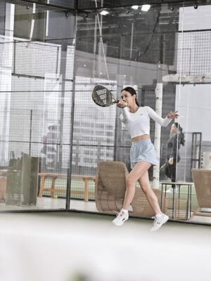 Nasya Marcella Instagram - Girl’s padel out has never been this fun! ✨
#HouseOfPadel #PadelCourtJakarta