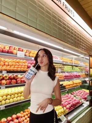 Nasya Marcella Instagram - @lookboutiquestore x @growellgrocer 🍍🍌🍉🍊🍒🍓🥑🥝🥥🫐✨