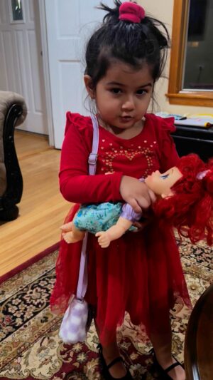 Nawsheen Nahreen Mou Instagram - Mummy is ready .. #mahveesha #baby #daughter #toddlerlife #blessedandgrateful