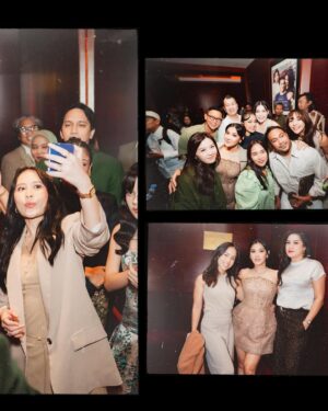 Naysila Mirdad Instagram - Gala Premiere #HanyaNamamuDalamDoaku 🧡