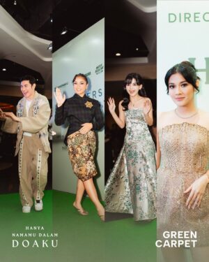 Naysila Mirdad Instagram - Gala Premiere, Press Conference & Green Carpet Film Hanya Namamu Dalam Doaku 💚 

Terima kasih teman-teman yang sudah hadir meramaikan✨

Sampai ketemu kembali di bioskop 21 Agustus 2025, jangan lupa ajak keluarga, teman, saudara dan semuanya buat nonton bareng yaaa!🤗

#HanyaNamamuDalamDoaku #HNDD #MencintaimuDalamDoa
