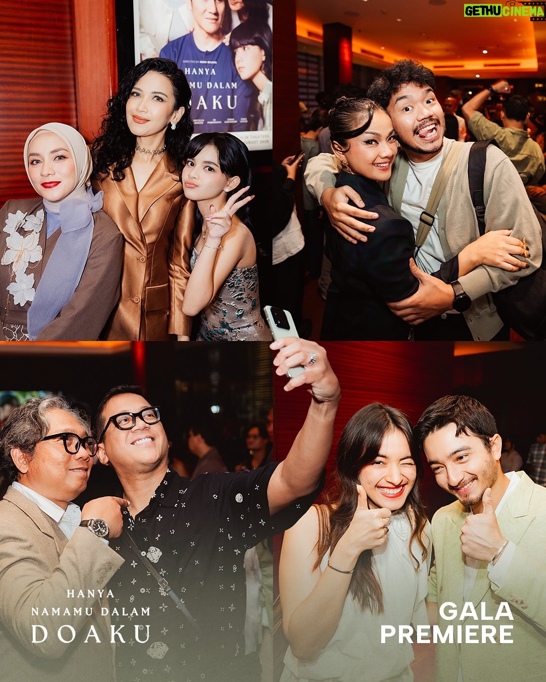 Naysila Mirdad - 3 Likes - Gala Premiere, Press Conference & Green Carpet Film Hanya Namamu Dalam Doaku 💚 

Terima kasih teman-teman yang sudah hadir meramaikan✨

Sampai ketemu kembali di bioskop 21 Agustus 2025, jangan lupa ajak keluarga, teman, saudara dan semuanya buat nonton bareng yaaa!🤗

#HanyaNamamuDalamDoaku #HNDD #MencintaimuDalamDoa