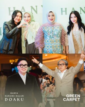 Naysila Mirdad Instagram - Gala Premiere, Press Conference & Green Carpet Film Hanya Namamu Dalam Doaku 💚 

Terima kasih teman-teman yang sudah hadir meramaikan✨

Sampai ketemu kembali di bioskop 21 Agustus 2025, jangan lupa ajak keluarga, teman, saudara dan semuanya buat nonton bareng yaaa!🤗

#HanyaNamamuDalamDoaku #HNDD #MencintaimuDalamDoa