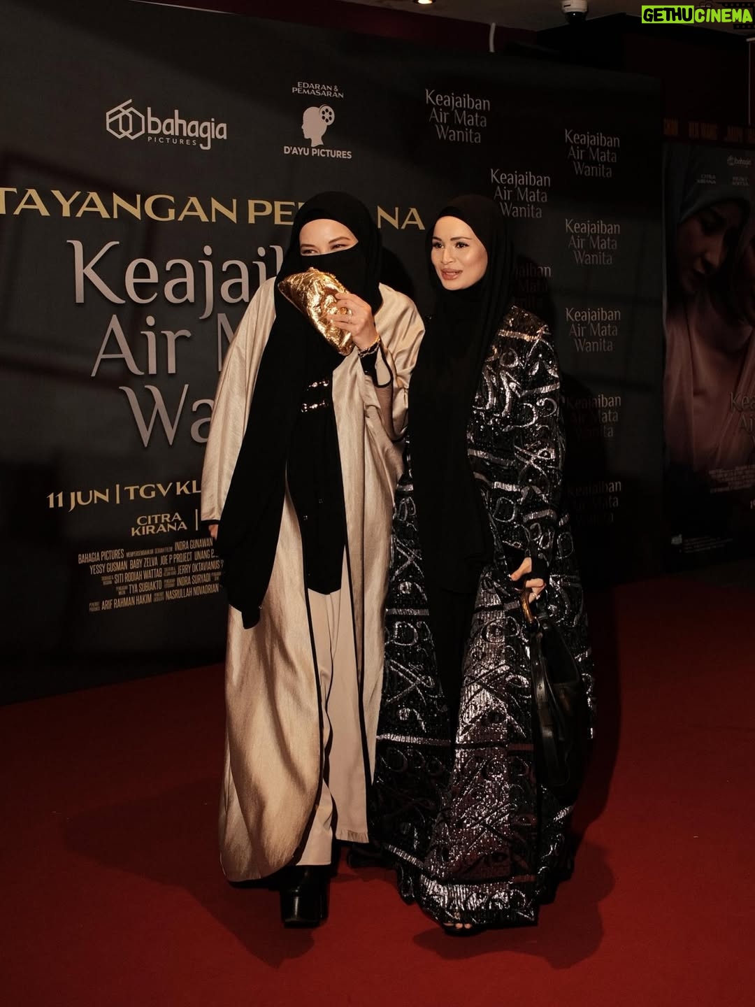 Neelofa - 60.9K Likes - Watching Keajaiban Air Mata Wanita on preview night with my soulmate, and my soul sister 💕