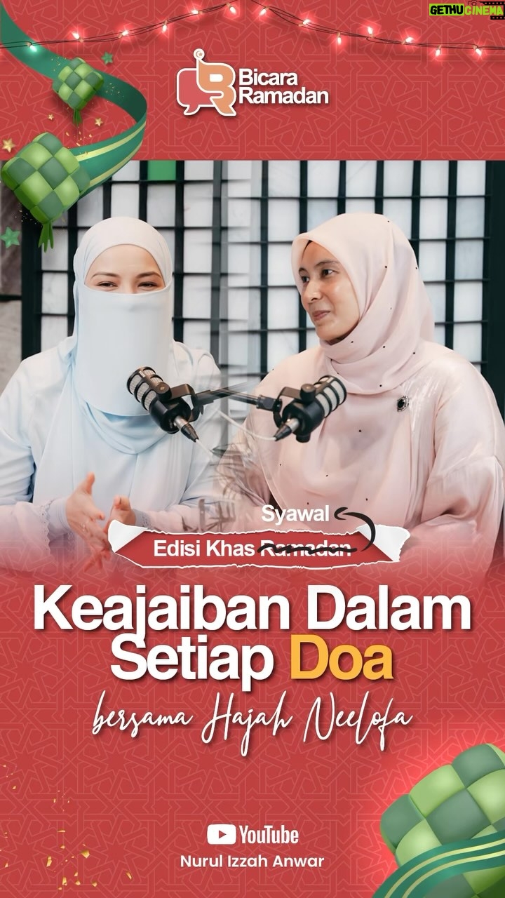 Neelofa - 63.2K Likes - Antara doa, hijrah & kesederhanaan menyambut Syawal 🤲🏼 Eid Mubarak, Maaf Zahir Batin & don’t forget to weaponise by perfecting our doas. May Allah SWT grant us, and our brethren in conflict ridden, genocidal zones - success in this life & the Hereafter.

Jzkk darling Hajah @neelofa 🤗

Tontoni video penuh #BicaraRamadan #IzzahSpeaks di youtube ❤️