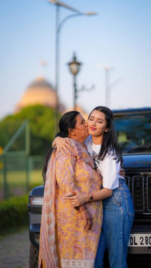 Neetu Bisht Instagram - Gave her a car, but she gave me a memory I’ll never forget. Her footprint, forever my inspiration ❤️❤️
@mohinibisht005
@lakhan_999