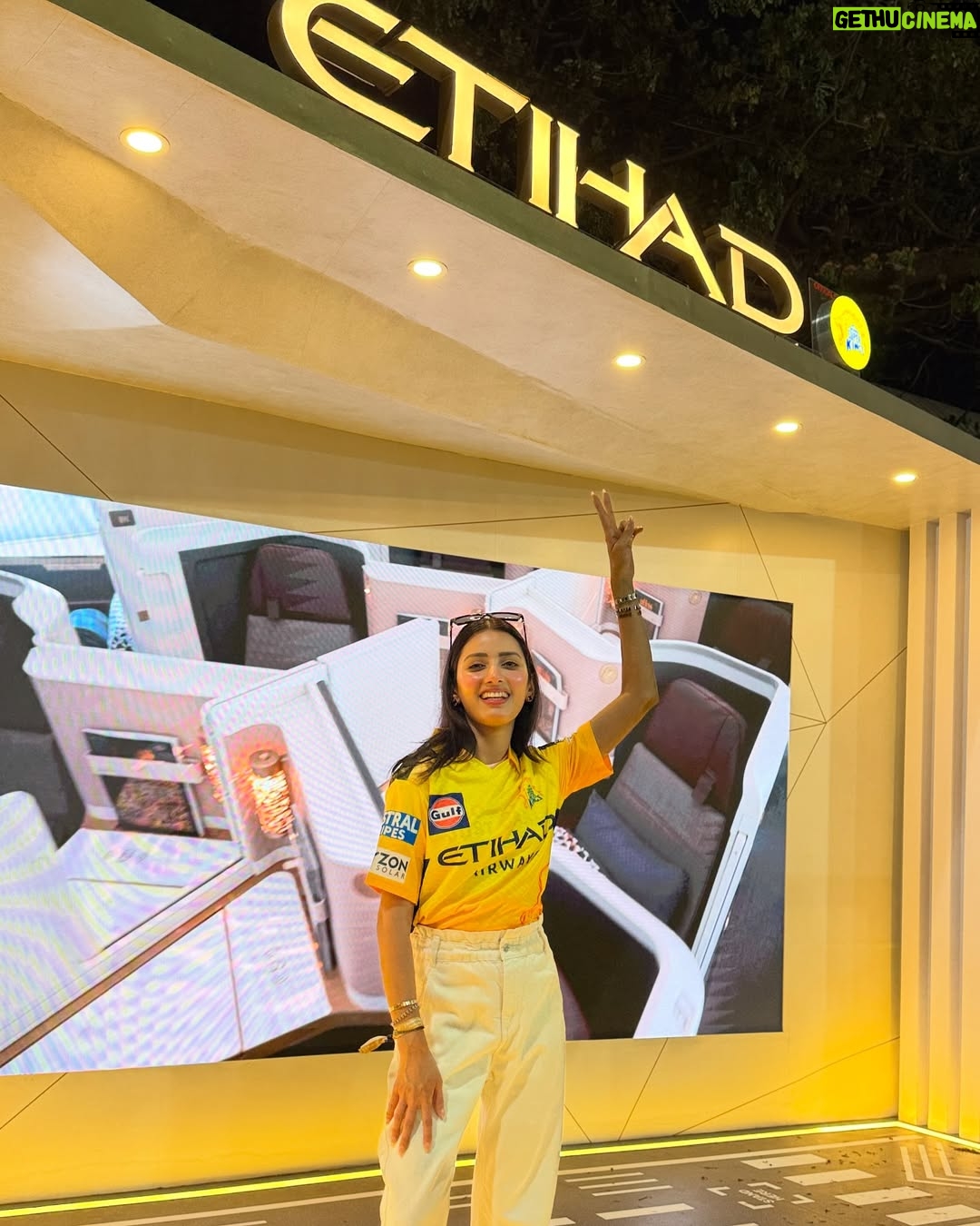 Neetu Bisht - 470.5K Likes - And I finally got to see THE Dhoni play live. A childhood dream come true. Win or lose, this moment will stay with me forever.
Thank you so much to @etihad for making this happen – truly grateful for this unforgettable experience!❤️