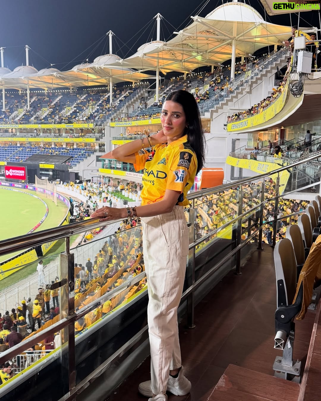 Neetu Bisht - 470.5K Likes - And I finally got to see THE Dhoni play live. A childhood dream come true. Win or lose, this moment will stay with me forever.
Thank you so much to @etihad for making this happen – truly grateful for this unforgettable experience!❤️