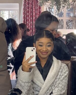 Nefisa Mkhabela Instagram - A likkel BTS dump 😋