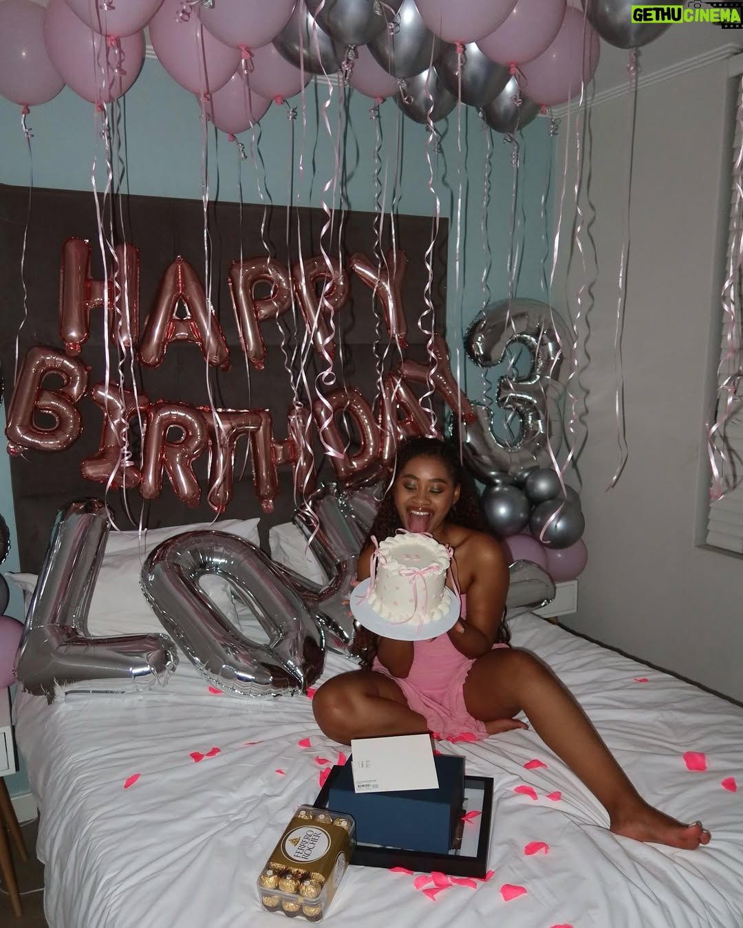 Nefisa Mkhabela - 114.9K Likes - 23, the year of me✨💅. What a perfect birthday weekend sana 🥲