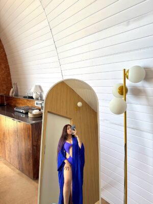 Neha Nirwal Instagram - Staying where calm meets the clouds ☁️
.
.
.
.
.
.
.
.
.
.
.
.
.
#portrait #portraitphotography #fotografia #fotografie #aesthetic #postitforaesthetic #explore #explorepage #fypage #fyp #stay #staycation #rishikesh #uttarakhand #travel #travelblogger #travelling #travelgram #luxury #luxurystay