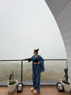 Neha Nirwal Instagram - Staying where calm meets the clouds ☁️
.
.
.
.
.
.
.
.
.
.
.
.
.
#portrait #portraitphotography #fotografia #fotografie #aesthetic #postitforaesthetic #explore #explorepage #fypage #fyp #stay #staycation #rishikesh #uttarakhand #travel #travelblogger #travelling #travelgram #luxury #luxurystay