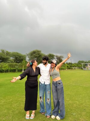 Neha Nirwal Instagram - Family Friends A Gurgaon Getaway = Perfect Staycation Vibes✨ 📍ZENORA @stay.elivaas
.
.
.
.
.
.
.
.
.
.
.
.
.
#portrait #portraitphotography #explore #explorepage #fyp #fypシ #staycation #stay #farmhouse #family #familytime #aesthetic #postitforaesthetic #luxuriousstay #staycool #pool #funtimes #familytime