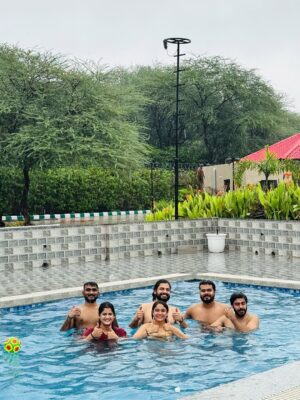 Neha Nirwal Instagram - Family Friends A Gurgaon Getaway = Perfect Staycation Vibes✨ 📍ZENORA @stay.elivaas
.
.
.
.
.
.
.
.
.
.
.
.
.
#portrait #portraitphotography #explore #explorepage #fyp #fypシ #staycation #stay #farmhouse #family #familytime #aesthetic #postitforaesthetic #luxuriousstay #staycool #pool #funtimes #familytime