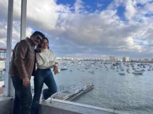 Nesrine AMIN Instagram - Winter by the sea 💙