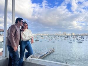 Nesrine AMIN Instagram - Winter by the sea 💙