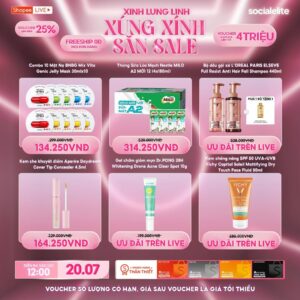 Nha Phuong Instagram - 💥 DEAL NỔI BẬT – CHỈ CÓ TRONG MEGA LIVESTREAM 20.7💥
👗 Gia dụng thông mình
💄 Set trang điểm lung linh – DEAL SIÊU HỜI
👜 Túi xách trendy – giảm ĐẬM SÂU

🧡 Xem live, săn ngay deal cực phẩm từ Sĩ Thanh & Nhã Phương!
📅 12h00 trưa - 20/7
🎁 Có quà tặng – Có mã giảm – Có deal hời 🥰
#shopeelive #socialelite #sithanh #nhaphuong #megalivestream #shopeemembershipday
