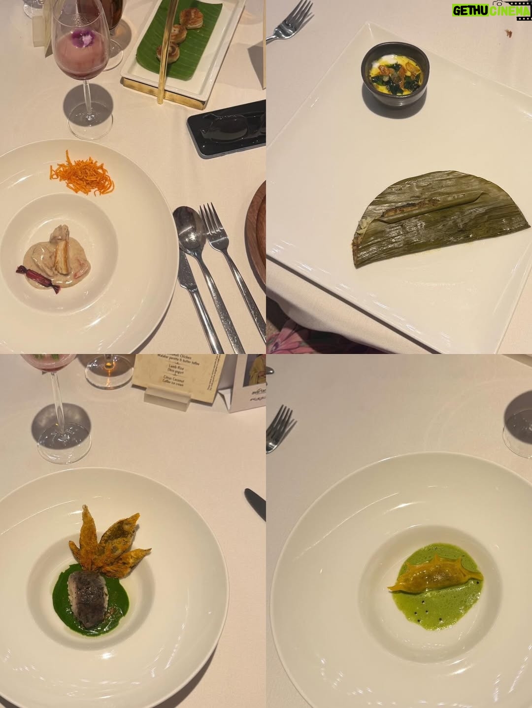 Nibeditaa Paal - 8.8K Likes - Fine dining date with the fam at Avartana ♥️ 
South Indian fusion with a twist 😍
.
.
Thank you @itcmaratha for a fab time! 
#food #restaurant #love #happiness #grateful #instagood #explore