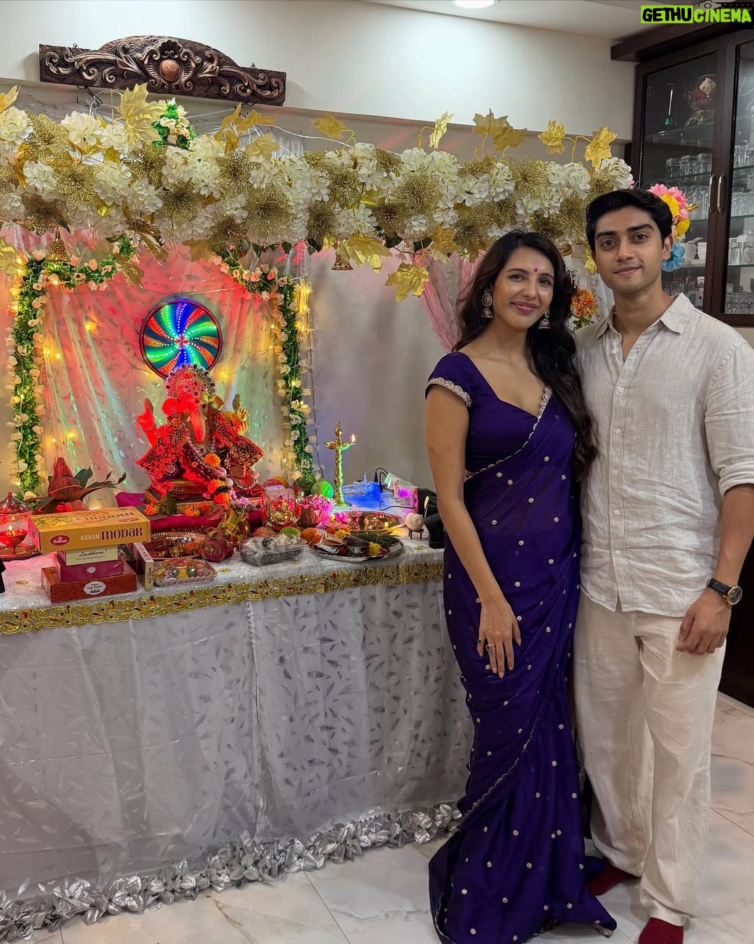 Nibeditaa Paal - 4.8K Likes - First photo dump for Ganpati because I’m so overwhelmed! 
Thanks you to everyone who made it Gannu couldn’t have been happier to see you all! 
This is me personally telling each and every one of you how much I love you guys 😍♥️ 
Ganpati Bappa Morya! 
Posting part 2 tomorrow 🤗
.
.
#ganpati #festival #friends #explore #love #gratitude