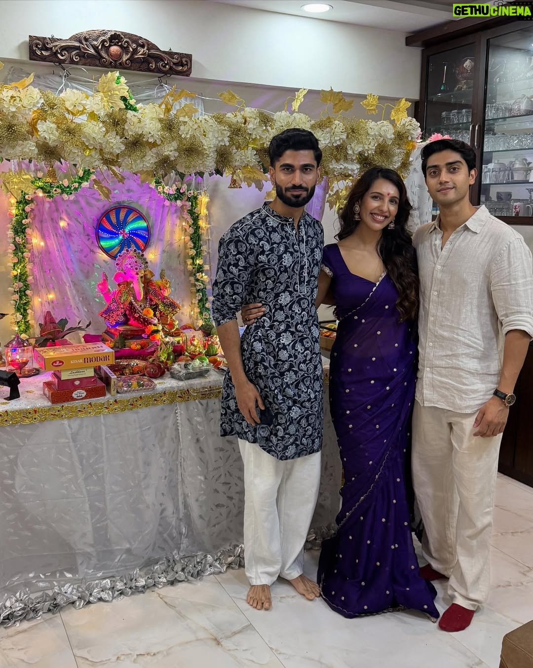 Nibeditaa Paal - 4.8K Likes - First photo dump for Ganpati because I’m so overwhelmed! 
Thanks you to everyone who made it Gannu couldn’t have been happier to see you all! 
This is me personally telling each and every one of you how much I love you guys 😍♥️ 
Ganpati Bappa Morya! 
Posting part 2 tomorrow 🤗
.
.
#ganpati #festival #friends #explore #love #gratitude