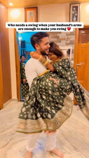 Nidhy Tiwari Instagram - Blessed with the best š§æā„ļø
.
#teej #teejspecial