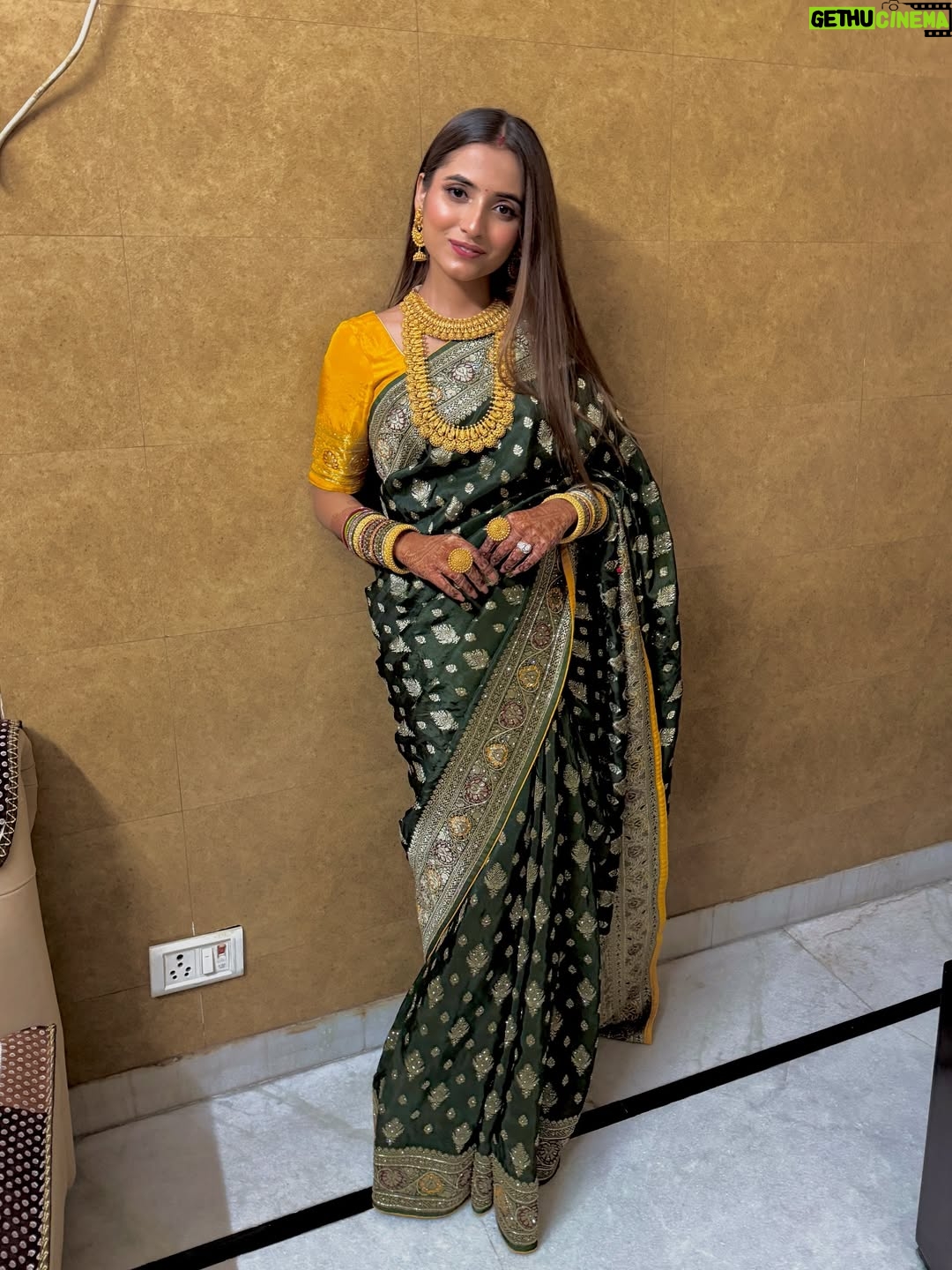 Nidhy Tiwari - 2.5K Likes - Rooted in rituals 💚 #Teej ✨