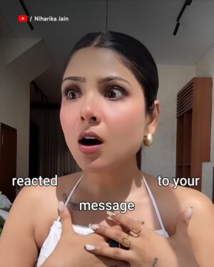 Niharika Jain Instagram - send this to someone you don’t want to leave on seen 🤪