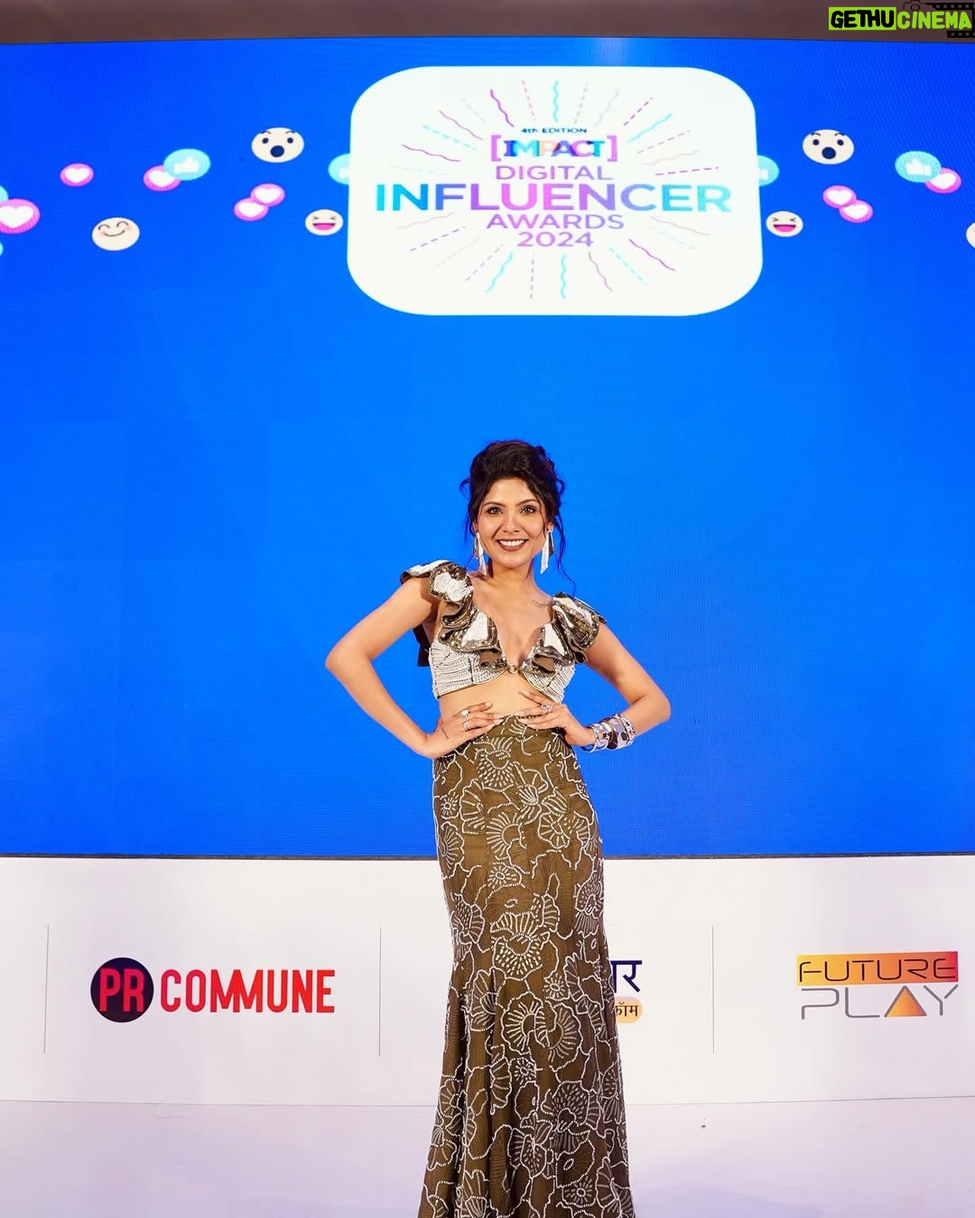Niharika Jain - 36.9K Likes - Our first ever award 🥹❤️

Some moments feel straight out of a dream, and this is definitely one of them! ✨

Honored to receive the Best Fashion Influencer – Jury Choice at the Impact Digital Influencers Awards by @exchange4media ! A massive thank you to the jury for this recognition, it truly means the world.

To my amazing team at @chtrbox.represent @chtrbox , you’ve been my rock, my biggest cheerleaders, and my constant support. Thank you for believing in me every step of the way!

And to YOU, my incredible audience, my #NiKaParivar , this journey wouldn’t be the same without your love, encouragement, and faith in me. From the bottom of my heart, thank you for being part of this ride.

Here’s to more dreams, more hard work, and more magic! ✨♥️ #Grateful #ImpactDigitalInfluencersAwards 

My outfit from - @the_adhya_designer 

@karanpheri @the_dusky_girl__ @milonimapara @kritikathreen @shlaghagupta 

#niharikajain