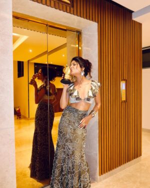 Niharika Jain Instagram - Our first ever award 🥹❤️
Some moments feel straight out of a dream, and this is definitely one of them! ✨
Honored to receive the Best Fashion Influencer – Jury Choice at the Impact Digital Influencers Awards by @exchange4media ! A massive thank you to the jury for this recognition, it truly means the world.
To my amazing team at @chtrbox.represent @chtrbox , you’ve been my rock, my biggest cheerleaders, and my constant support. Thank you for believing in me every step of the way!
And to YOU, my incredible audience, my #NiKaParivar , this journey wouldn’t be the same without your love, encouragement, and faith in me. From the bottom of my heart, thank you for being part of this ride.
Here’s to more dreams, more hard work, and more magic! ✨♥️ #Grateful #ImpactDigitalInfluencersAwards
My outfit from - @the_adhya_designer
@karanpheri @the_dusky_girl__ @milonimapara @kritikathreen @shlaghagupta
#niharikajain