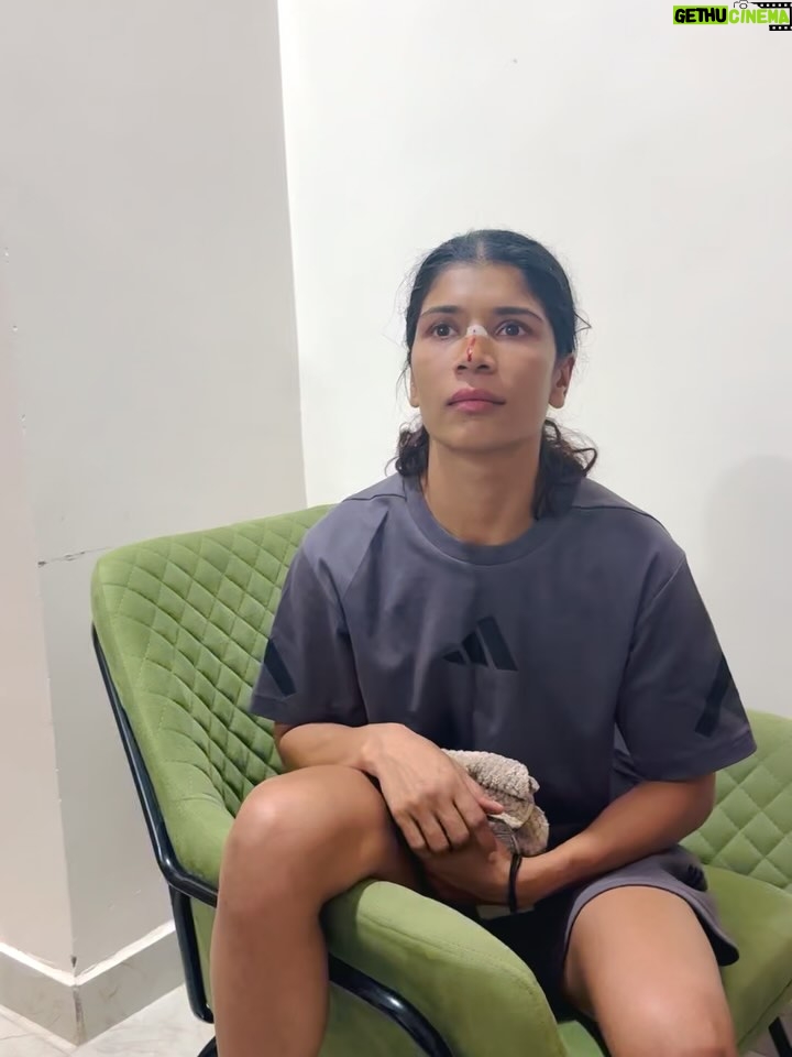 Nikhat Zareen - 16.5K Likes - Bleeding nose. Bruised face. Pain didn’t stop me. Fear didn’t touch me. I didn’t come this far to stop for blood.💥🩹🦾

#BeingRelentless #FighterInAndOut
