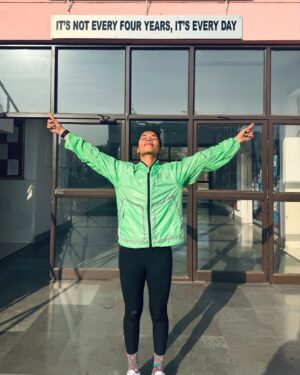 Nikhat Zareen Instagram - Had an incredible time training at @army_sports_insitute_ .
Got to push myself, sharpen my skills, and reconnect with the fighter in me. Boxing is all about staying focused, and this place helped me find that focus again. One step, one punch, one round at a time — the dream’s still in sight. 🎯🙌🏻
@media.iccsai @gosportsvoices