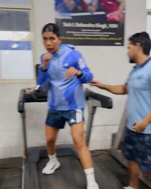 Nikhat Zareen Instagram - Had an incredible time training at @army_sports_insitute_ .
Got to push myself, sharpen my skills, and reconnect with the fighter in me. Boxing is all about staying focused, and this place helped me find that focus again. One step, one punch, one round at a time — the dream’s still in sight. 🎯🙌🏻
@media.iccsai @gosportsvoices
