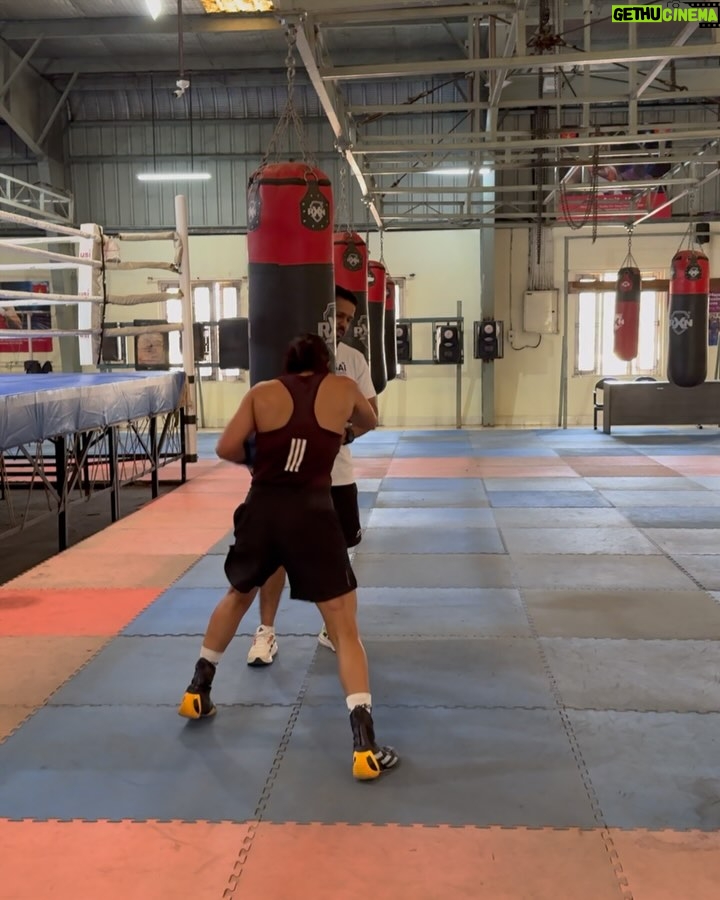 Nikhat Zareen - 9K Likes - Had an incredible time training at @army_sports_insitute_ .
Got to push myself, sharpen my skills, and reconnect with the fighter in me. Boxing is all about staying focused, and this place helped me find that focus again. One step, one punch, one round at a time — the dream’s still in sight. 🎯🙌🏻

@media.iccsai @gosportsvoices