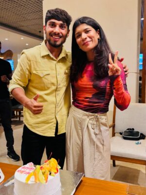 Nikhat Zareen Instagram - Surrounded by love, laughter, and the best people. That’s how a birthday should be.✨🤗
P.S: Thank you everyone for the lovely birthday wishes, you made my day so special.❤️😇🙏🏻