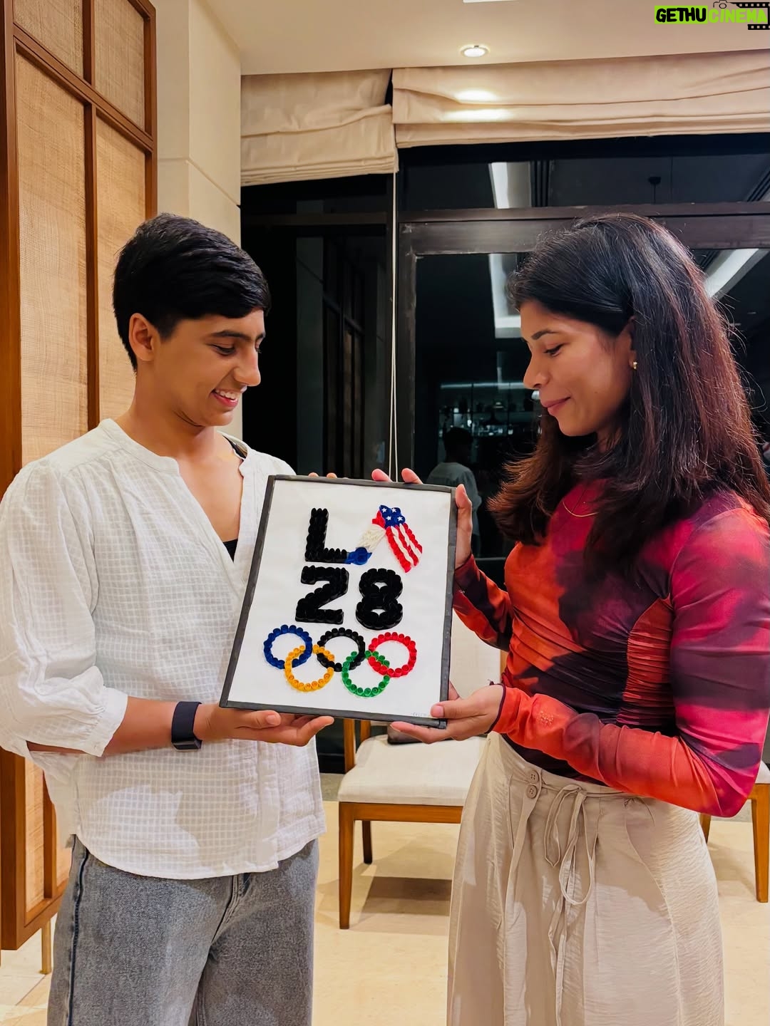 Nikhat Zareen - 10K Likes - Surrounded by love, laughter, and the best people. That’s how a birthday should be.✨🤗

P.S: Thank you everyone for the lovely birthday wishes, you made my day so special.❤️😇🙏🏻