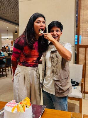 Nikhat Zareen Instagram - Surrounded by love, laughter, and the best people. That’s how a birthday should be.✨🤗
P.S: Thank you everyone for the lovely birthday wishes, you made my day so special.❤️😇🙏🏻