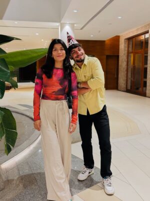 Nikhat Zareen Instagram - Surrounded by love, laughter, and the best people. That’s how a birthday should be.✨🤗
P.S: Thank you everyone for the lovely birthday wishes, you made my day so special.❤️😇🙏🏻