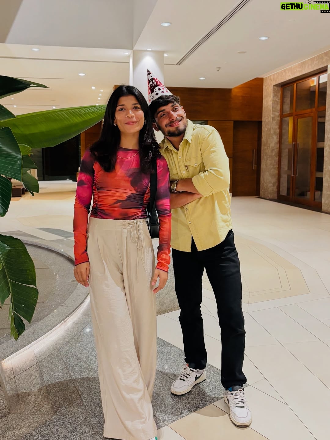 Nikhat Zareen - 10K Likes - Surrounded by love, laughter, and the best people. That’s how a birthday should be.✨🤗

P.S: Thank you everyone for the lovely birthday wishes, you made my day so special.❤️😇🙏🏻