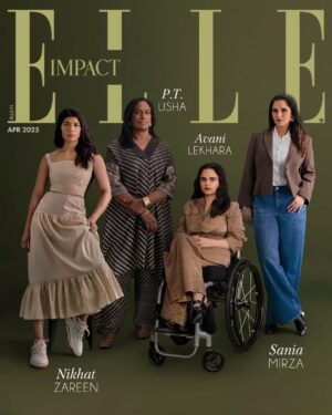 Nikhat Zareen Instagram - #ELLEImpact: For years, sports was largely a male bastion. Regarded as a ‘boys’ club with the doors bolted shut. So when a woman did break through, she wasn’t just competing, she was representing. She had to run faster, train harder, and push further to get the same recognition. To carry every other girl’s dream on her shoulders while proving she deserved to be there in the first place. This Sports Edition of ELLE Impact honours four women who never accepted being an afterthought: @ptushaofficial, @mirzasaniar, @zareennikhat, and @avani.lekhara, icons who stepped into the spotlight knowing the weight of what they carried, and rose to meet it head-on. Tap on the 🔗 in the bio to learn more.
.
On @ptushaofficial: Sora dress and Leh pants, both by @urvashikaur. Christy pearl earrings by @radhikaagrawalstudio. Anura handcuff by @amamajewels. Fine line juttis by @fizzygoblet
.
On @mirzasaniar: Top and jeans, both by @uniqloin. Martha jacket by @weareperona. Clairvoyance rings and Athame ring, both by @batoki.art. Golden feather earrings by @ishhaara. Irina heels by @oceedeeshoes
.
On @zareennikhat: Vera quilted corset and Vera skirt, both by @studiomoonray. Rings, all by @e3kjewelry. Astroloubi shoes by @christianlouboutin
.
On @avani.lekhara: Pitallai jacket and pants, both by @anavila. Golden path ring by @amamajewels. Valentina TWP black mules by @thewhitepole
.
ELLE India Editor : @aineenizamiahmedi
Photographer: @frontrowgypsy rep by @entouragetalents
Jr. Fashion Stylist: @tejashreeraul
Asst. Art Director: @alekhachuganii
Bookings Coordinator: @anushkapatil21
HMUA: @sculpt.ing_ rep by @featartists for P.T. Usha and Avani Lekhara. @susanemmanuelhairstylist and @ajayvrao721 for Sania Mirza. @pooja_dhakaan1 and @kira.meki_ for Nikhat Zareen
Words by: @16ektasinha
Assisted by: @iidrrisss, @stylebysanjanaa (styling), @makeup_by_chan_m (HMUA) for P.T. Usha and Avani Lekhara
Production: @gravity.grace.productions (Mumbai) | @ikp.insta (Delhi)
Artist Reputation Management: @sportwiseindia for P.T. Usha and Avani Lekhara; Think Talkies @think_talkies for Sania Mirza; @baselineventures for Nikhat Zareen
Location Courtesy: @theclaridgesnewdelhi (Delhi)