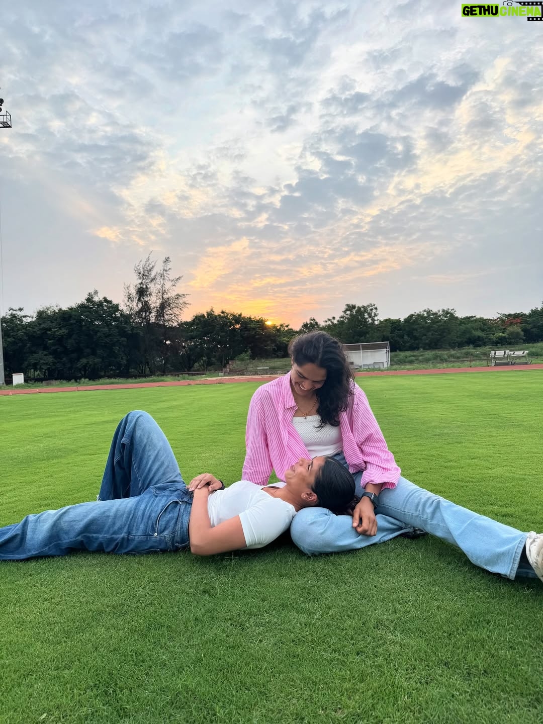 Nikhat Zareen - 9.4K Likes - Reunited after a year and still as crazy as ever — some things never mature..🐒❤️👯‍♀️

#BackTogetherAgain #BestieGoals #PartnersInCrime