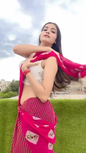 Nikita Vaid Instagram - Chammak Challo✨🥀
#nikitavaid #reels #trending